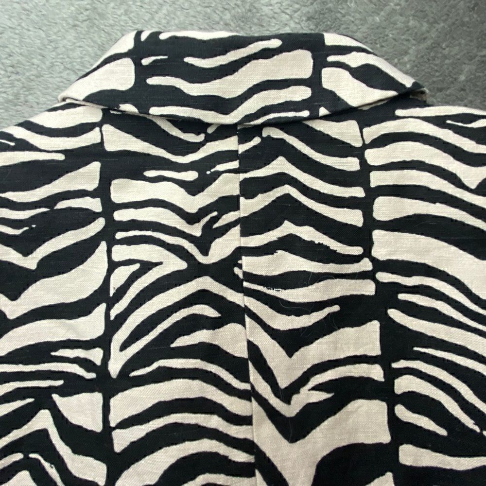 Calvin Klein Zebra Print Jacket - Picture 7 of 9